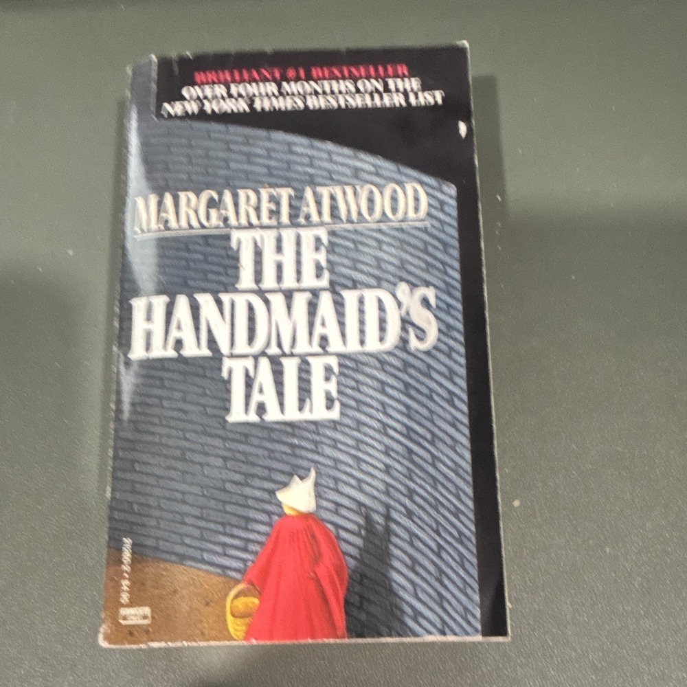 The Handmaid's Tale Margaret Atwood 1987 1st Ballantine Printing Vintage PB Fold